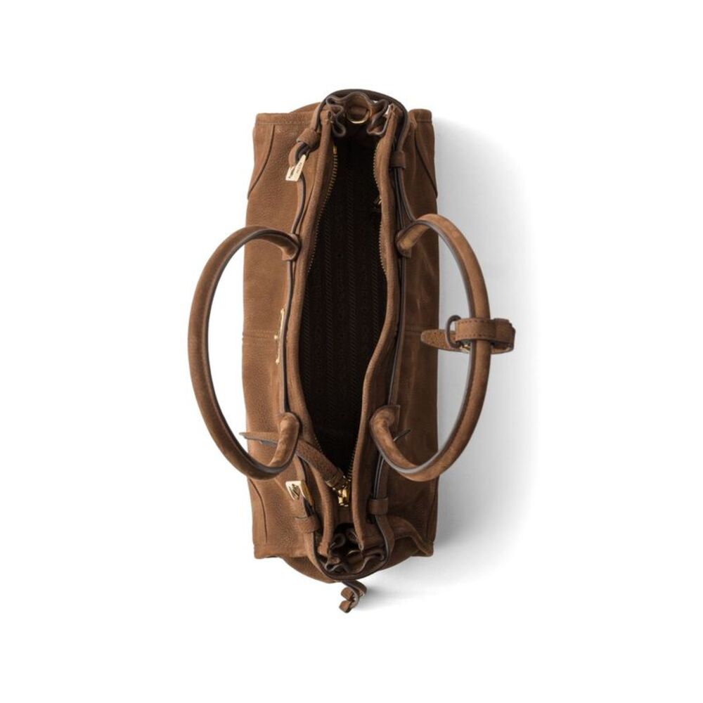 Prada Women Prada Bonnie Medium Leather Handbag - Picture 6 of 6